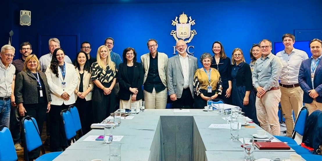 Besuch an der PUC-Rio in Rio de Janeiro, Brasilien