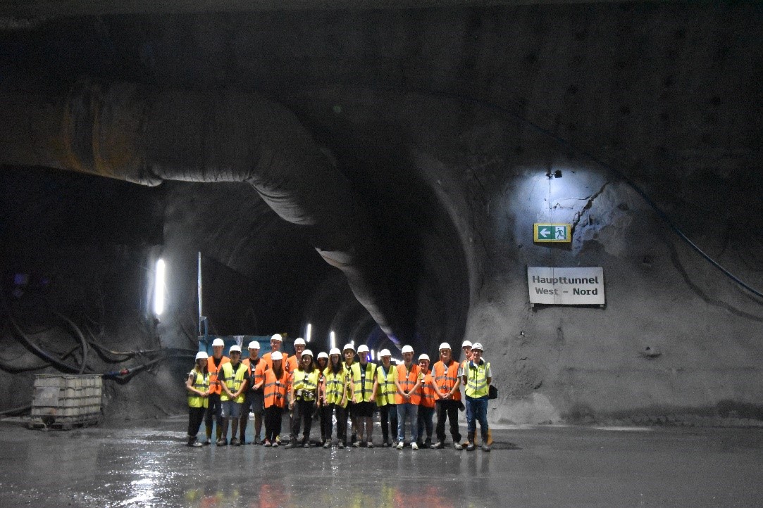 Weiter ging es nach Innsbruck und zum Brenner-Basistunnel. Dort waren wir buchstäblich an der Basis- bis im Erkundungsstollen unterhalb der Haupttunnelröhren