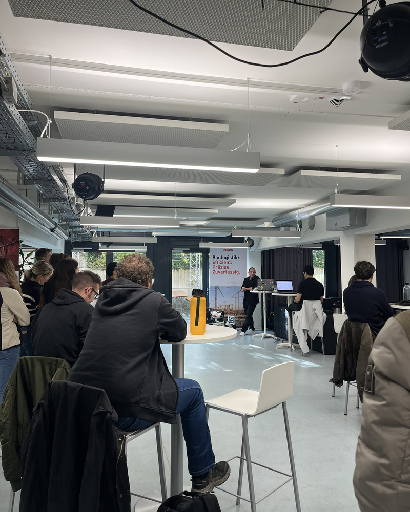 Vortrag zu Robotik und KI auf der Baustelle