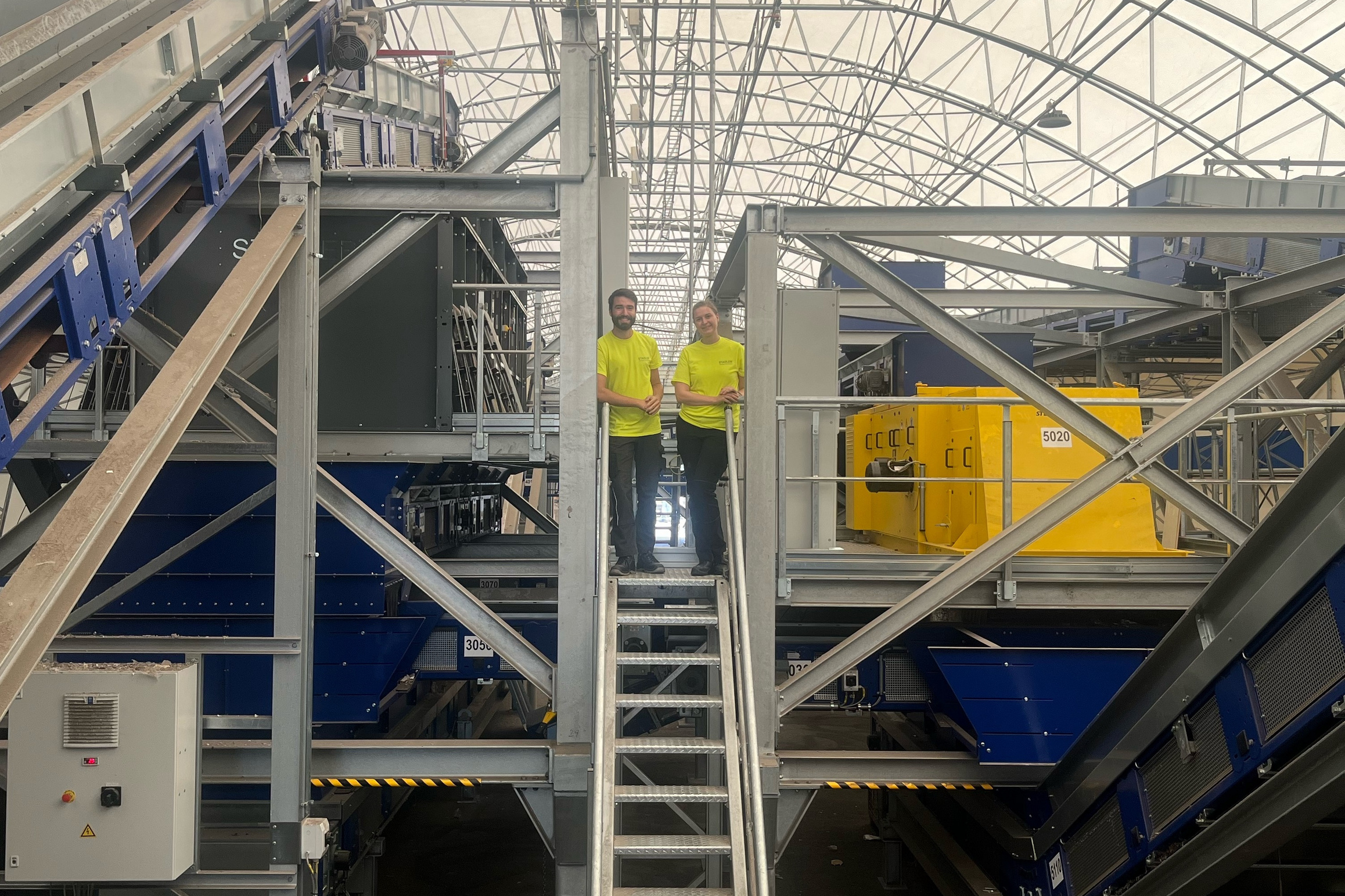 Einblick in das Test- und Innovationszentrum der STADLER Anlagenbau GmbH in Slowenien.