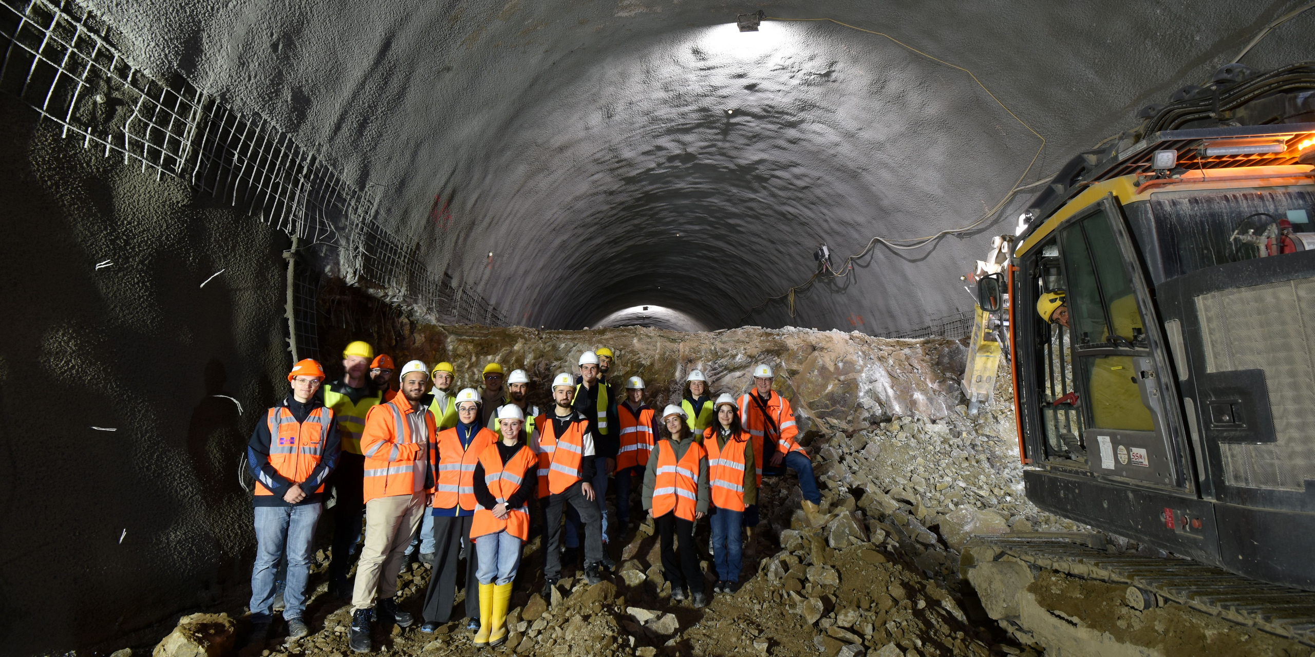 Strossenvortrieb Tunnel Kisselhöhe
