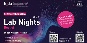 Einladung zur Lab Nights Vol V Best of am 05.11.2026