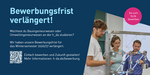 Bewerbungsfrist BI und UI verlängert bis 15.09.2026