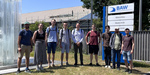 Gruppenbild vor der Bundesanstalt für Wasserbau in Karlsruhe